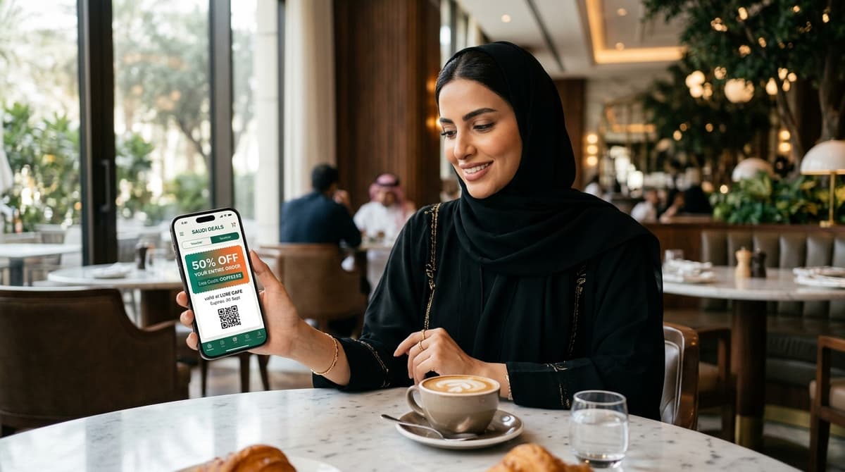 طريقة تفعيل كود خصم وفرها عبر شاشة الهاتف المحمول